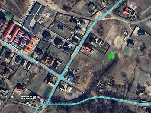 участок по адресу Зоряна ул., 25