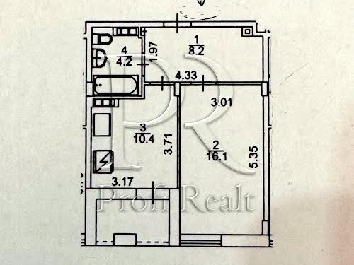 квартира за адресою Київ, Регенераторна вул., 4К11