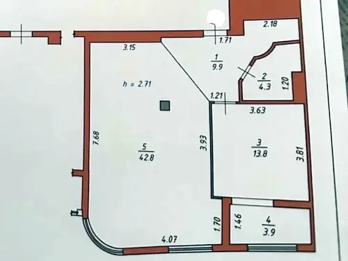 квартира по адресу Трускавецкая ул., 2