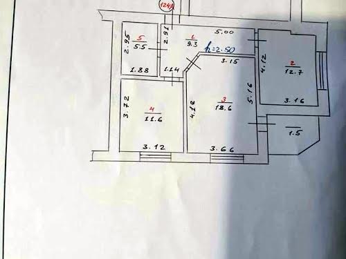 квартира по адресу Будівельників ул., 2