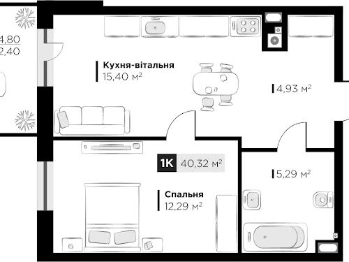 квартира за адресою Орлика Пилипа вул., 14