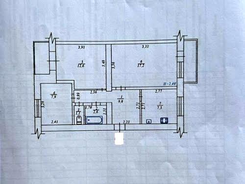 квартира по адресу Політехнічна ул. (Воїнів-Інтернаціоналістів), 14