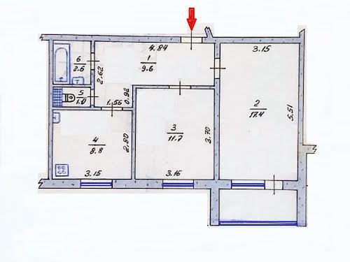 квартира за адресою Вишневе, Чорновола вул., 42б