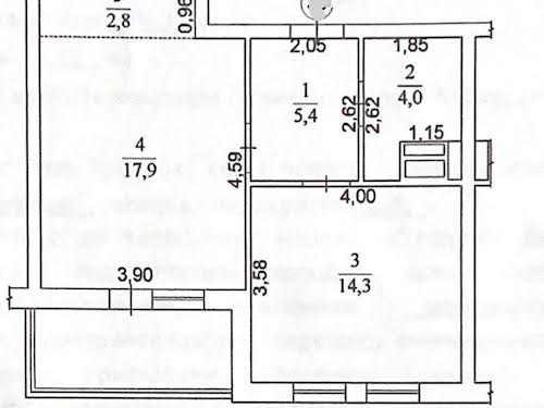 квартира за адресою Берестейський провулок, 67 Г