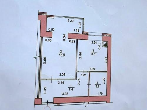 квартира по адресу Любецька, 106 А