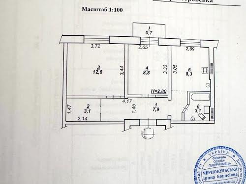 квартира по адресу Николая Зинчевского ул. (XX Партзʼїзду), 4