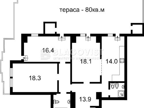 квартира за адресою Панаса Мирного вул., 17